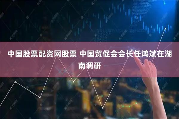 中国股票配资网股票 中国贸促会会长任鸿斌在湖南调研
